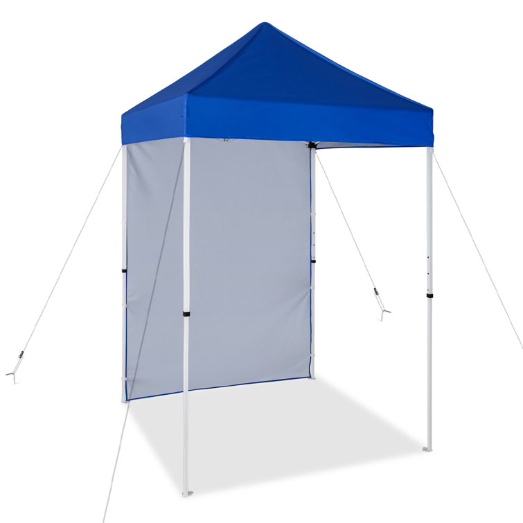 EAGLE PEAK Pop Up Canopies 5 Ft X 5 Ft With One Removable Sunwall